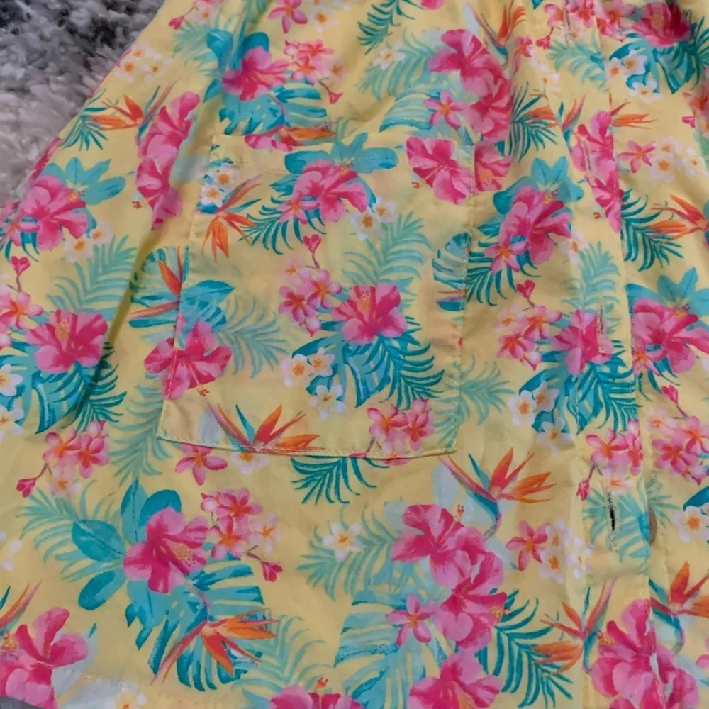 Penelope Mack Floral Sleeveless Button Down Dress Size 4T